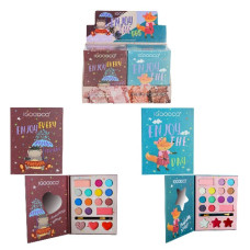 косметика палетка тіней, пензлик, в кор. 12,5х16х1см.  LK5125  (24/192)