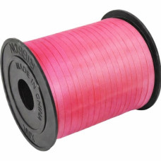 стрічка для повітряних кульок, подарунків та квітів малинова 5мм./300 ярдів  3302-0186