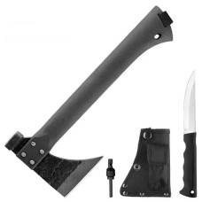 набір туристичний сокира + ніж в чохлі  НН-30-1
