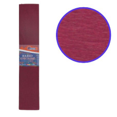 папір гофр. J.Otten KR55-8002 бордовий  55%  20г/м2  (50см.х200см.)  (10/200)
