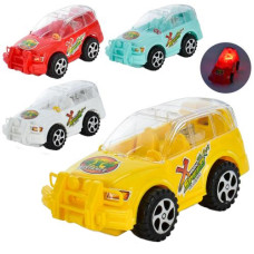 машинка 18см. на запуску, світло, в кул. 15х22х7см.  229А  (144)