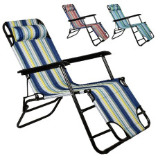 крісло-шезлонг 153х60х80см.  МН-3068М-3  (4)