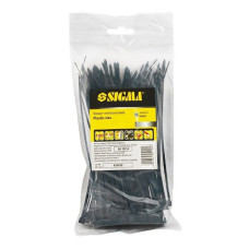 хомут нейлоновий Сигма 4,8х300мм. 50шт. чорний  2502251