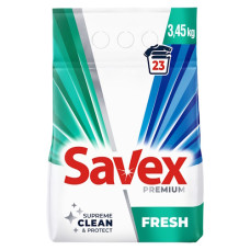 пральний порошок Savex 2in1 Fresh Premium 3450гр.
