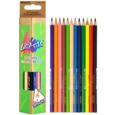 олівці кольор. Marco 9100-12CB 12кол. Grip-Rite карт. уп. заточ. (12/240)