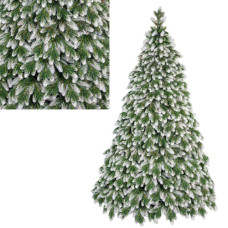 ялинка Роял лита з білими кінцями 1,5м. в коробці