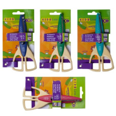 ножиці Zibi дитячі 165мм. фігурні "зіг-заг" на бліст.  ZB.5020  (12/288)