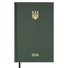 щоденник Buromax AIRY зелений, датований на 2026 рік, А5, бумвініл  ВМ.21165-04  (1/20)