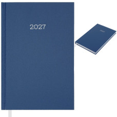 щоденник Buromax SIMPLE синій, датований на 2027 рік, А5, бумвініл  ВМ.21166-02  (1/20)