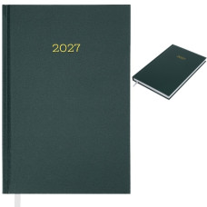 щоденник Buromax SIMPLE зелений, датований на 2027 рік, А5, бумвініл  ВМ.21166-04  (1/20)