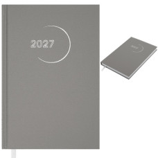 щоденник Buromax MADAM сірий, датований на 2027 рік, А5, бумвініл  ВМ.21170-09  (1/20)