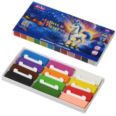 пластилін Zibi Kids Line Unicorn 12кол./192гр.  ZB.6282  (30)