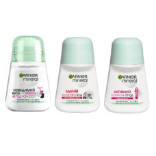 дезодорант кульковий Garnier жіночий 50мл. (в ас-ті)