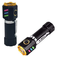 ліхтарик на 3 акум. 18650, 3XTE, ЗП Type-C, магніт  301-3XTE