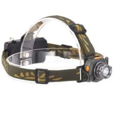 ліхтарик налобний на 1 акум. 18650, Motion Sensor, ЗП 220/12V  6614-LM