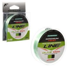 волосінь Flagman Magnum Mod Main Line Olive 100м. 0,25мм.  MMLO10025