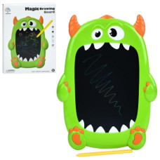 LCD-планшет для малюв. монстр 20х26,5см., кольоровий, на бат. в кор. 20,5х27х2,5см.  YM-8  (36)