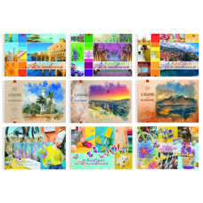 альбом Рюкзачок на спіралі 30арк./160гр.  А-25  (12)