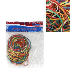 гумки для грошей J.Otten   50гр. 60% розтяжність 60мм. mix кольорів  R5060  (400)