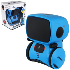 робот інтерактивний з голосовим керуванням AT-Rоbot синій., звук (укр.)  AT001-05-UKR