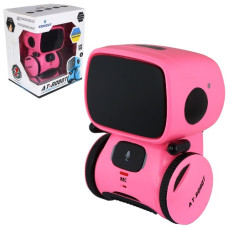 робот інтерактивний з голосовим керуванням AT-Rоbot рожевий., звук (укр.)  AT001-04-UKR