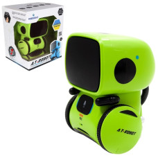 робот інтерактивний з голосовим керуванням AT-Rоbot зелений., звук (укр.)  AT001-02-UKR