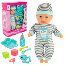 пупс Чудо Малюк м'яконабивний 33см., муз., аксесуари, в кор. 25х10х33см.  PL-524-106  (12/24)