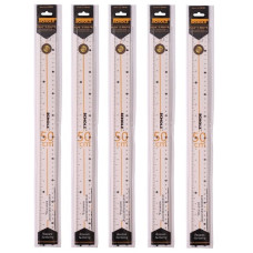 лінійка Scholz пластикова прозора 50см. в бліст.  9032  (24)