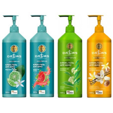 крем-гель для душу Dalas 1000гр. (в ас-ті)