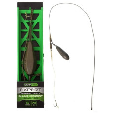 готове оснащення на лідкорі Carp Pro HD Safety Lead Clip №6 100гр.  CP18117-100