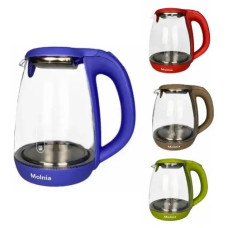 чайник електричний A-Plus дисковий скляний 2,0л. 2000Вт  2136  (12)