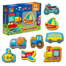 набір магнітів "Транспорт" Vladi Toys  VT3106-26