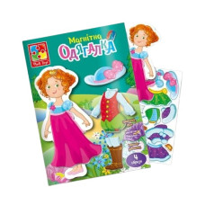 гра магнітна "Принцеса" в папці Vladi Toys  VT3204-26