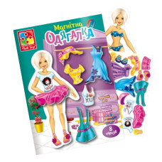 гра магнітна "Блондинка" в папці Vladi Toys  VT3204-30