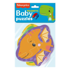 бебі-пазли магнітні "Fisher Price. Динозаврики" Vladi Toys  VT3208-16