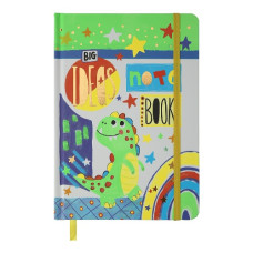 блокнот Zibi Animals на гумці А5/96арк., тв. лам. обкл., крем. офс., кліт.  ZB.115102  (30/60)