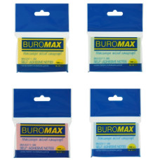 блок з клейким шаром Buromax 51х 76мм. 100арк. асорті  ВМ.2311-99  (12/144)