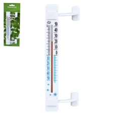 термометр віконний 20,5см. на липучці  WL-2090  (200)