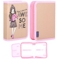 пенал Bourgeois KJ7458 на блискавці, з одним клапаном  (24/72)