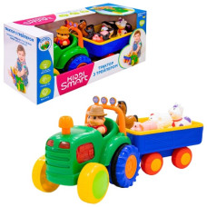 трактор з трейлером Kiddi Smart, звук (укр.)  063180