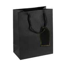 пакет подар. паперовий 31х42х12см. однотонний Black  HL-1969/124889  (12/360)
