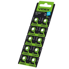 батарейка Videx таблетка AG0 (LR521)    (10/100/1600)