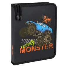 тека Class на блискавці об'ємна "Monster Truck" 25х19х3см.  5629-26С