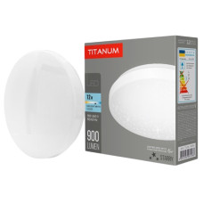 світильник настінно-стельовий Titanum 12W 5000K 900Lm 220V Зоряне небо  TLCL-125S
