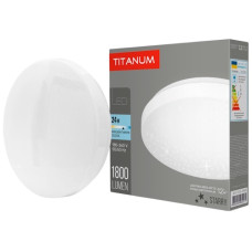 світильник настінно-стельовий Titanum 18W 5000K 1800Lm 220V Зоряне небо  TLCL-245S