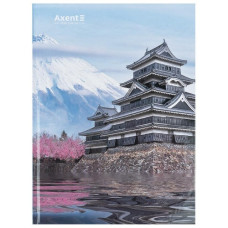 зошит А4 Axent City, Tokyo 96арк., тв. обкл., клітинка  8425-7-А  (10)