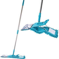 підлоготер з насадкою з мікрофібри "локшина" 43см. з телескопічною ручкою 86-131см.   EF-4045-C