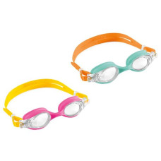 окуляри для плавання, лінзи - полікарбонат, регульований ремінець, від 3 до 8 років  55694  (12)