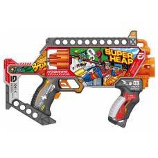 пістолет автоматичний з барабаном Super Hear 30,5х20,5см., на батар., 24 м`які набої  ВН114