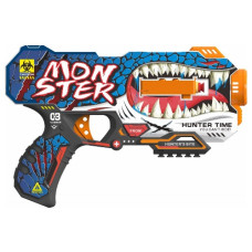 пістолет механічний з барабаном Монстр 28х17см., 12 м`яких набоїв  ВН149